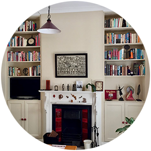 Finished Bookshelves Finished Bookshelves